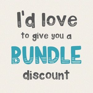 I give great bundle discounts or make me a reasonable offer!